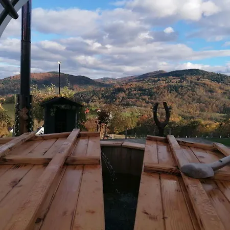 Domki- Limanowa, Z Balia I Sauna Holiday home Limanowa